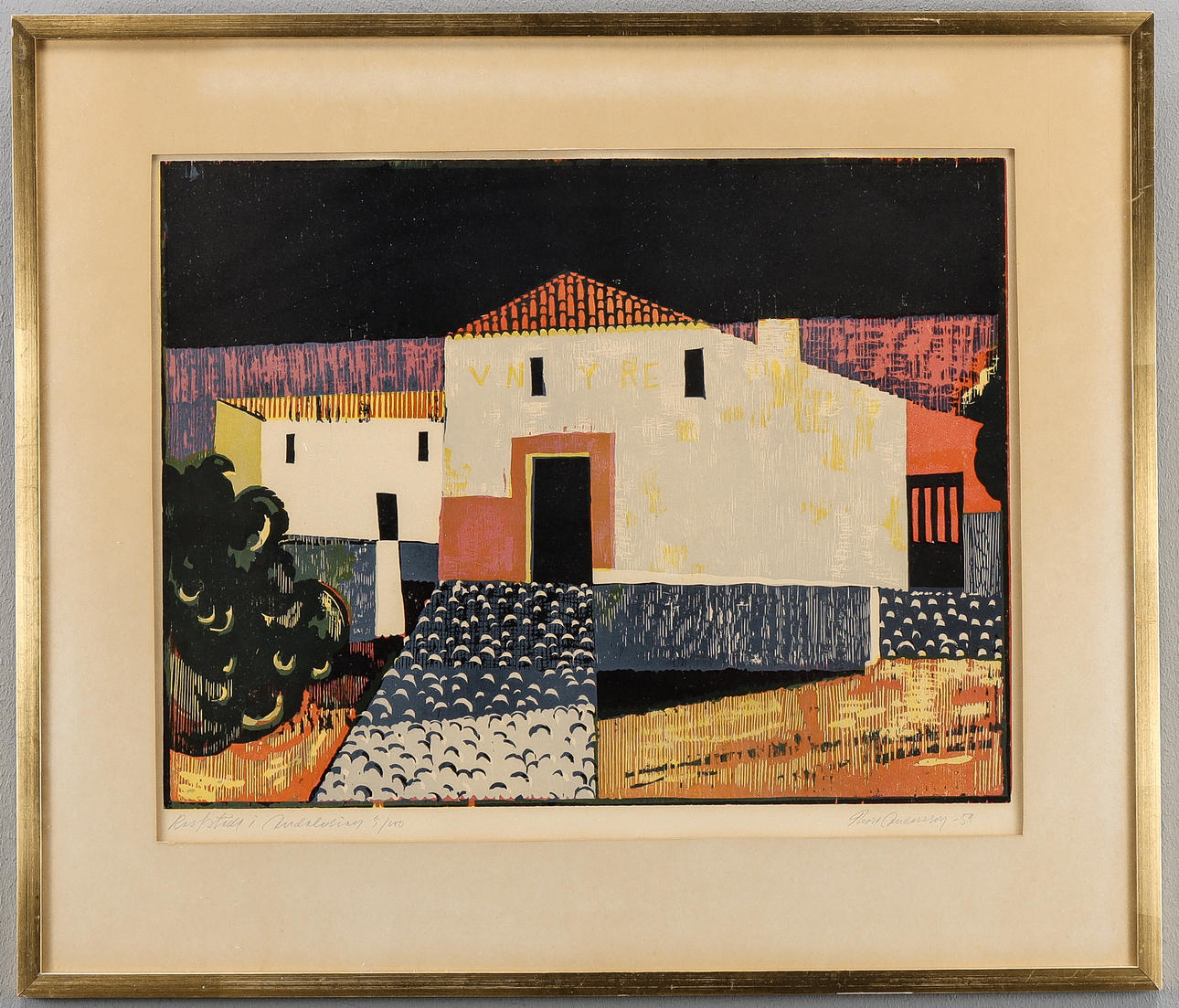 THORE ANDERSSON. “Rest house in Andalusia”.
