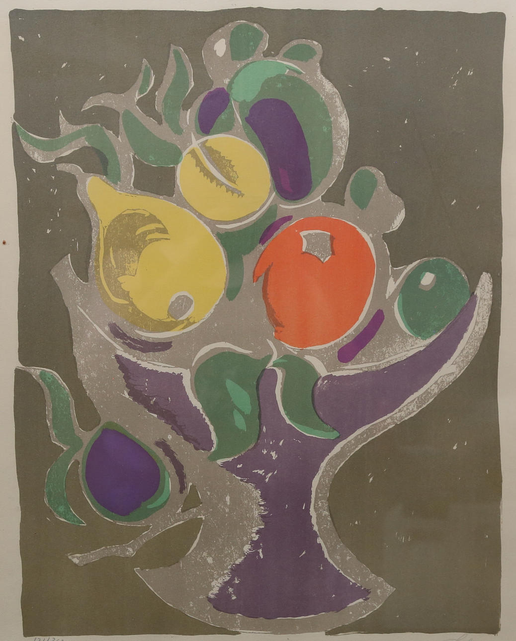 AXEL SALTO. lithography, signed and numbered.