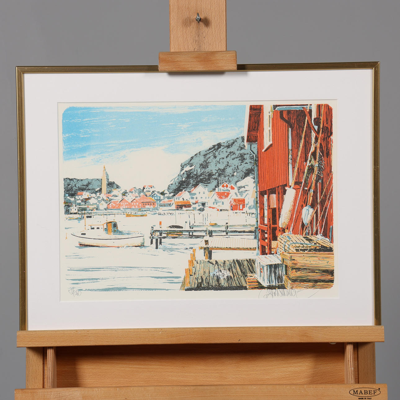 GÖRAN HAHNE. LITHOGRAPH, signed and numbered 51/360.