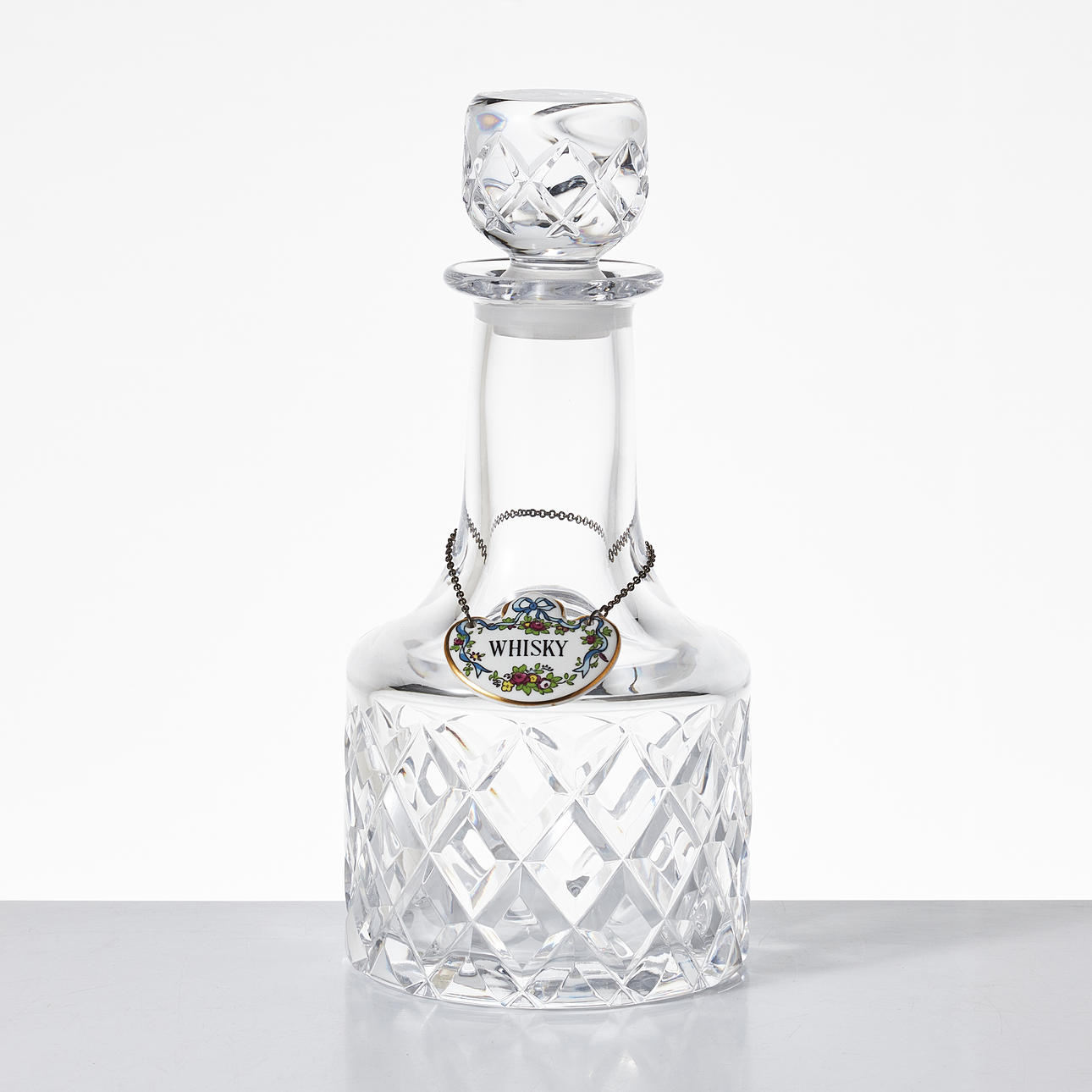 GUNNAR CYREN. Decanter, “Sofiero”, Orrefors.