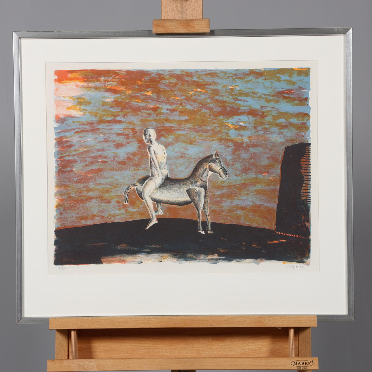 STURE MEIJER. LITHOGRAPH, signed, dated -90, numbered 72/150.