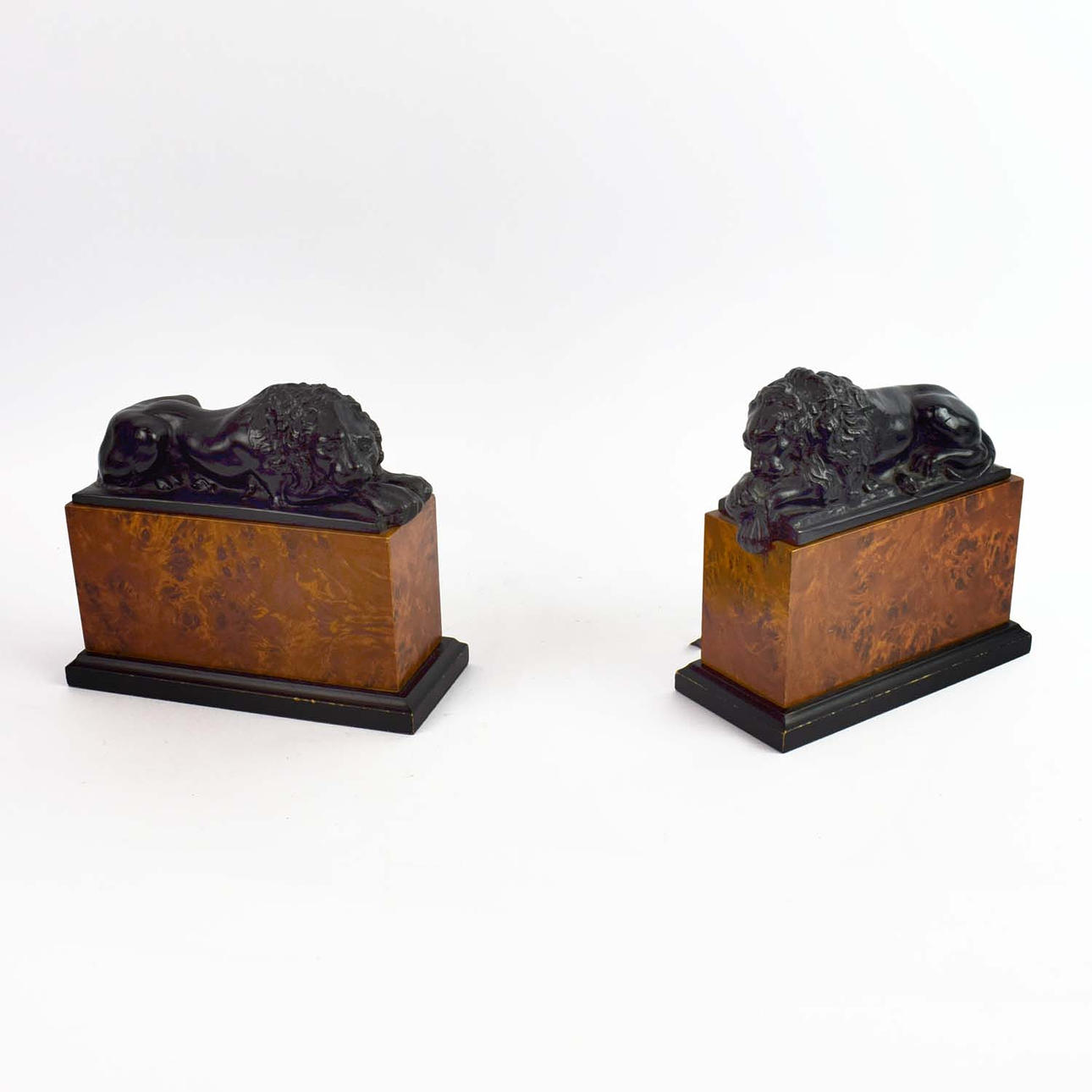 CANOVA LIONS, A PAIR.