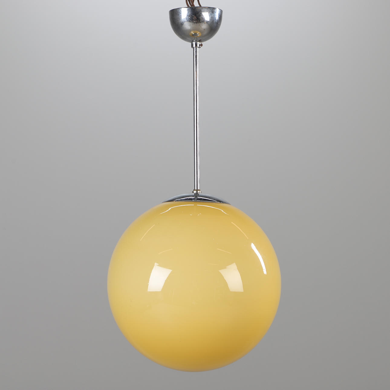 CEILING LAMP, glass/metal, funkis.