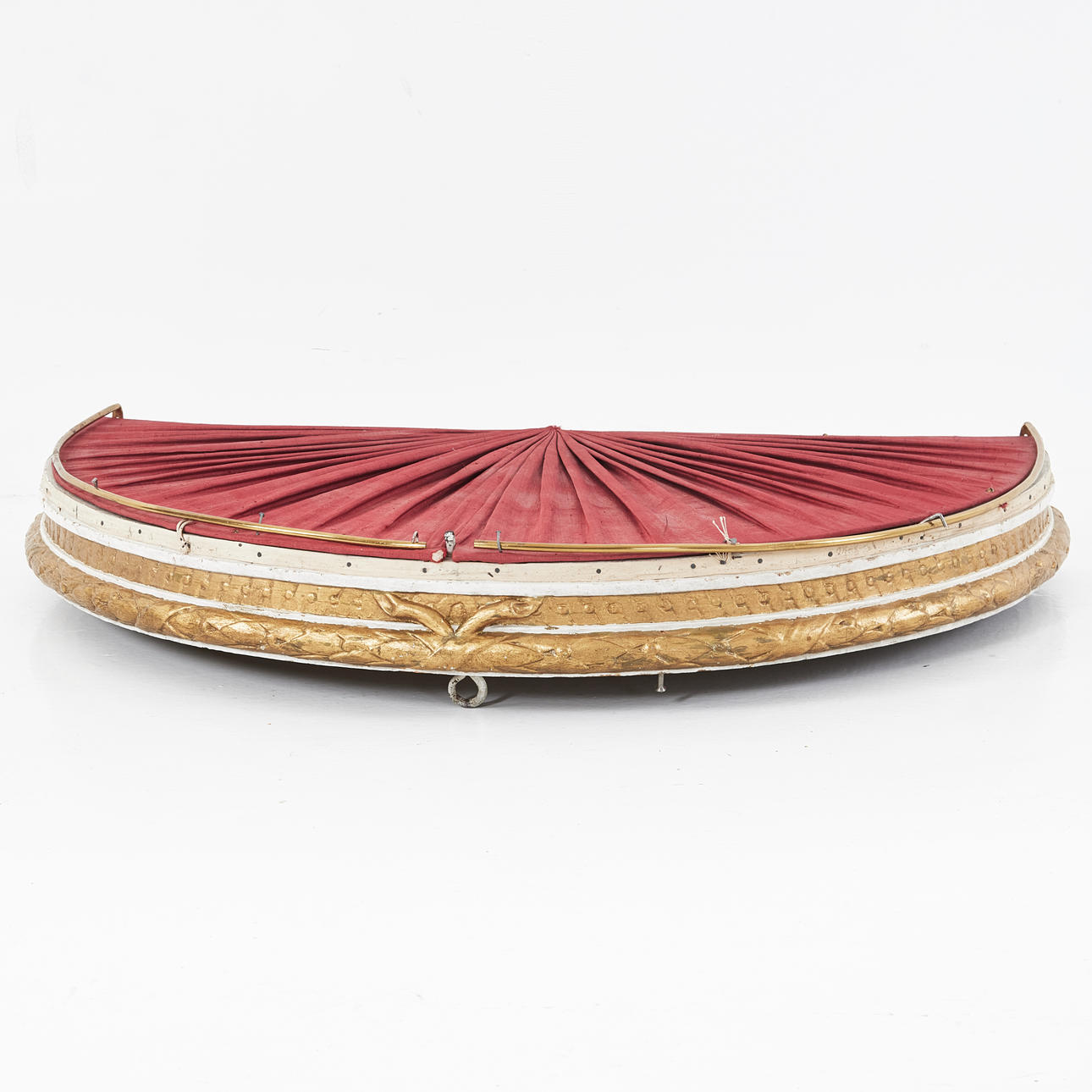 A Gustavian style bed sky, circa 1900.