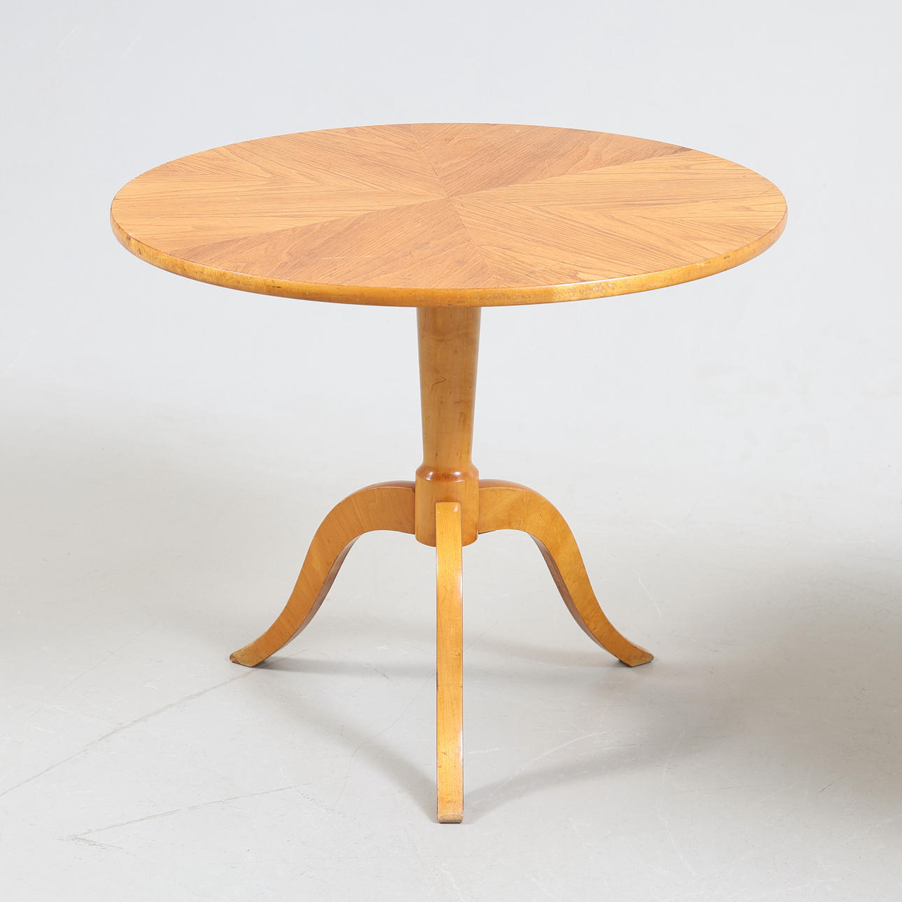 A 20th century lamp table.