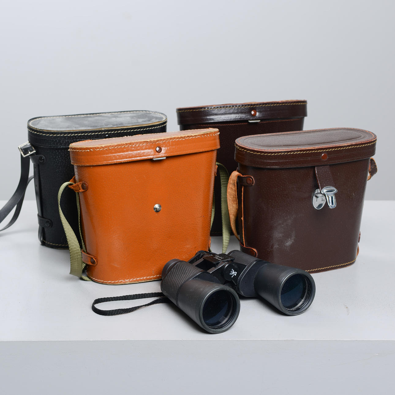 FERNGLAS, 5 Stück, verschiedene Hersteller.