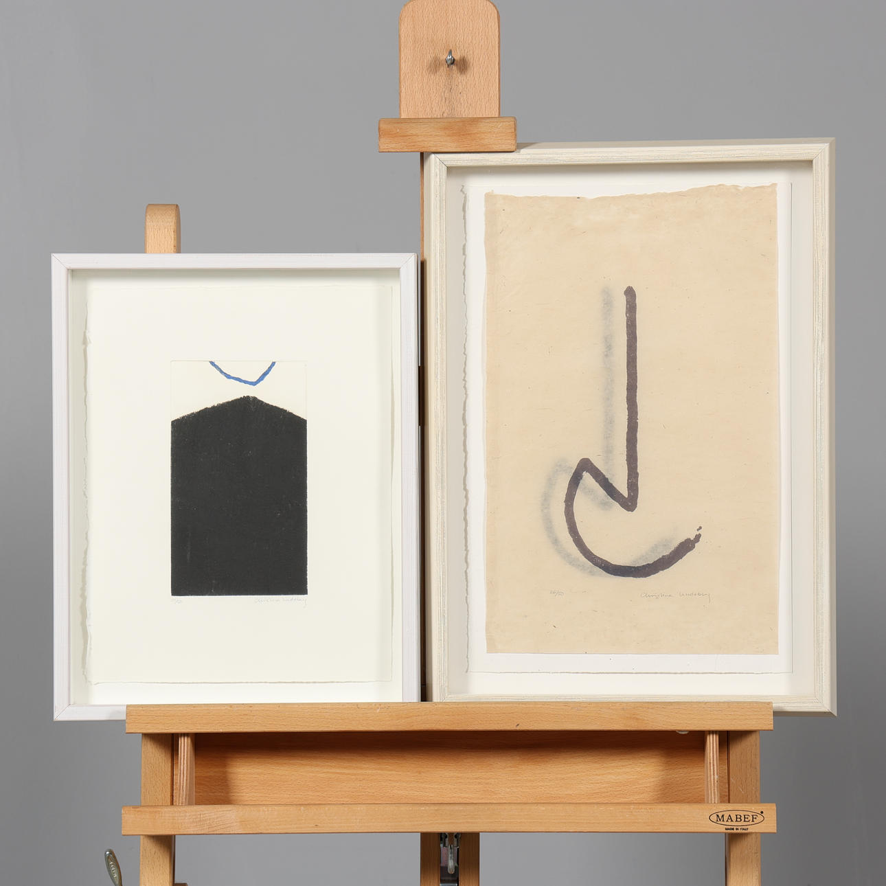 CHRISTINA LINDEBERG. TWO LITHOGRAPHS, signed and numbered.