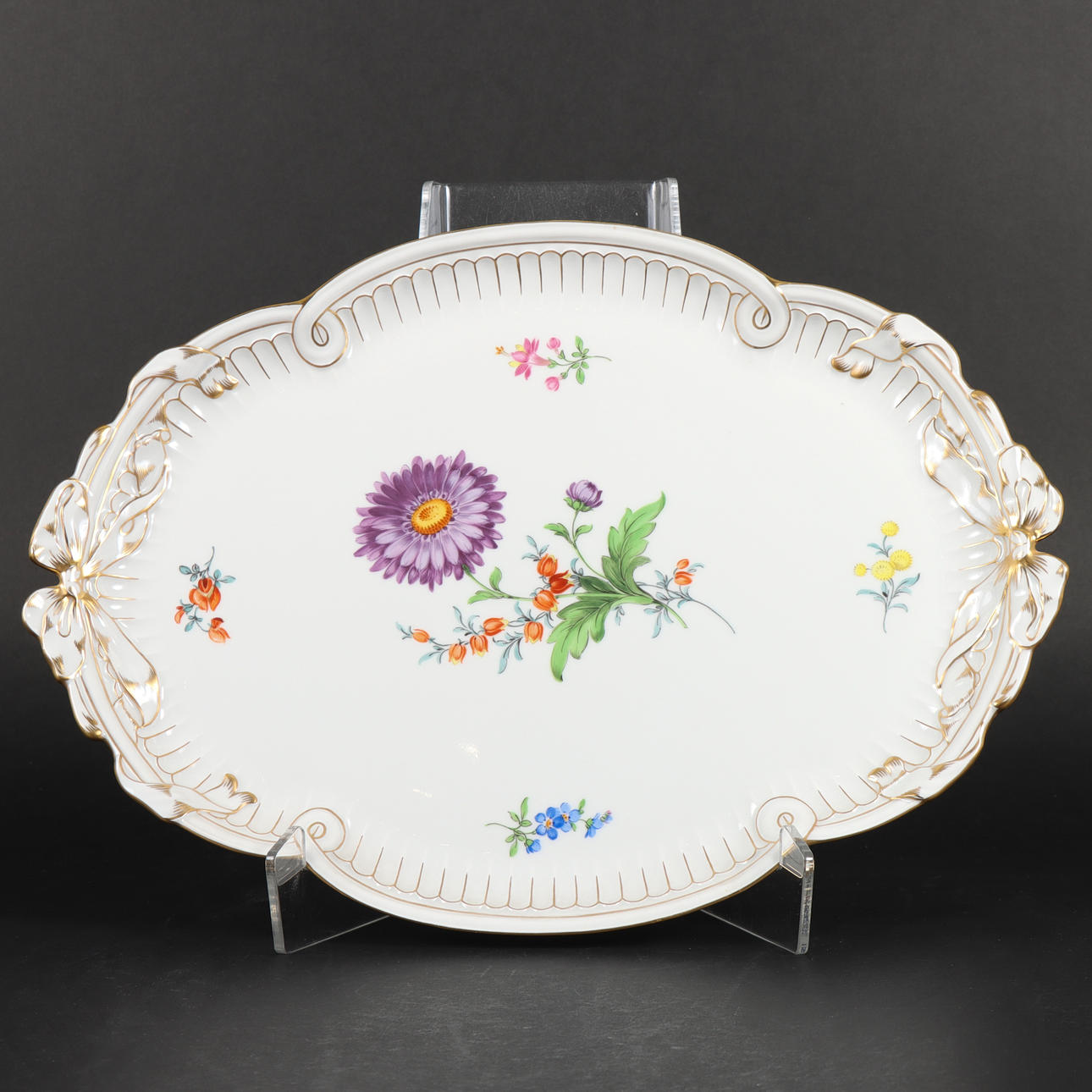 Porzellantablett Meissen.