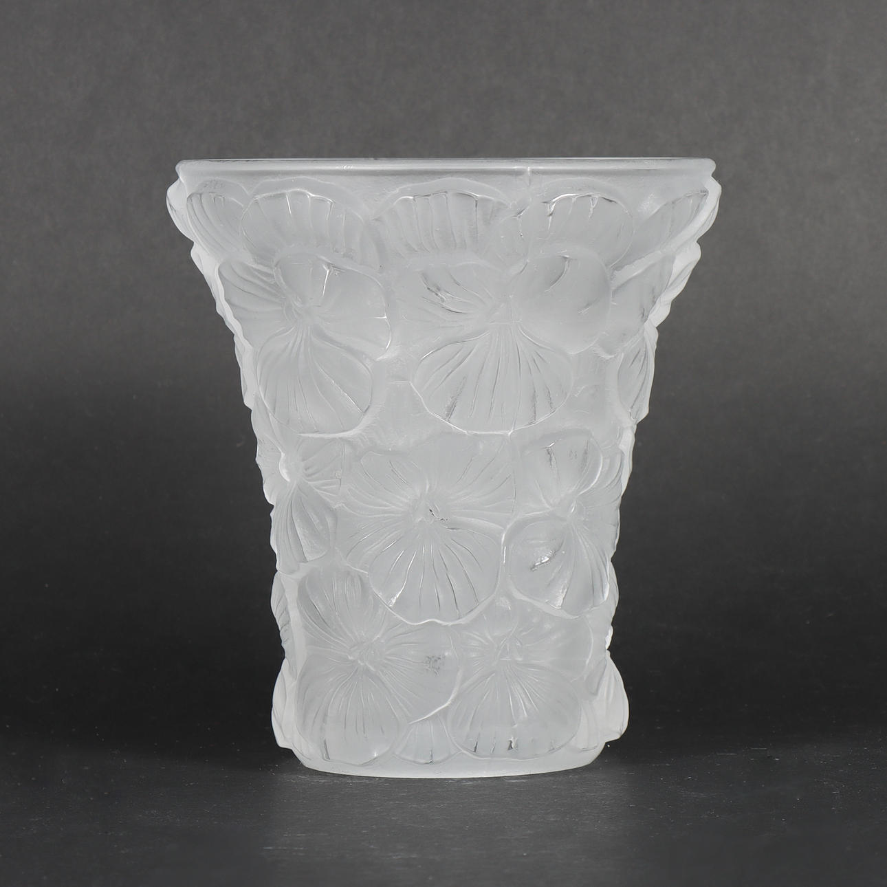 Vase, glas, Josef Ingwald.