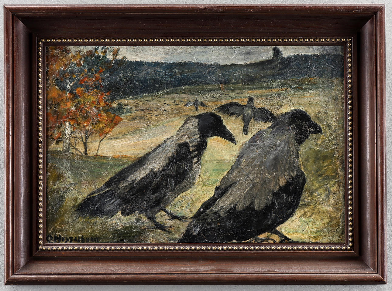 OTTO HESSELBOM. Crows.