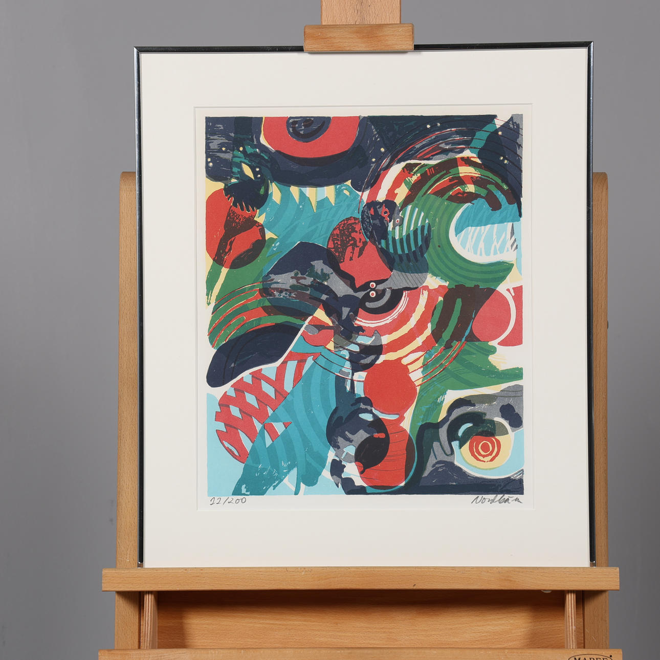 TOMAS NORDBÄCK. LITHOGRAPH, signed and numbered 22/200.