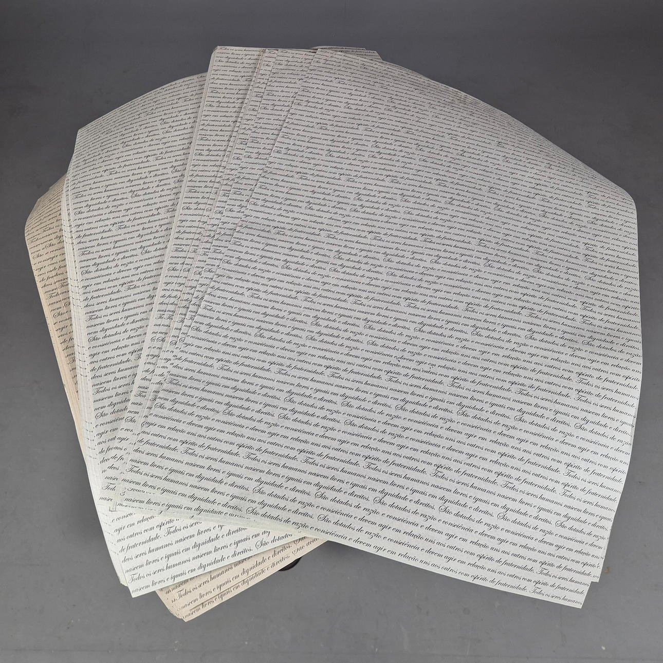 A QUANITY OF PRINTED TYPOGRAPHY.