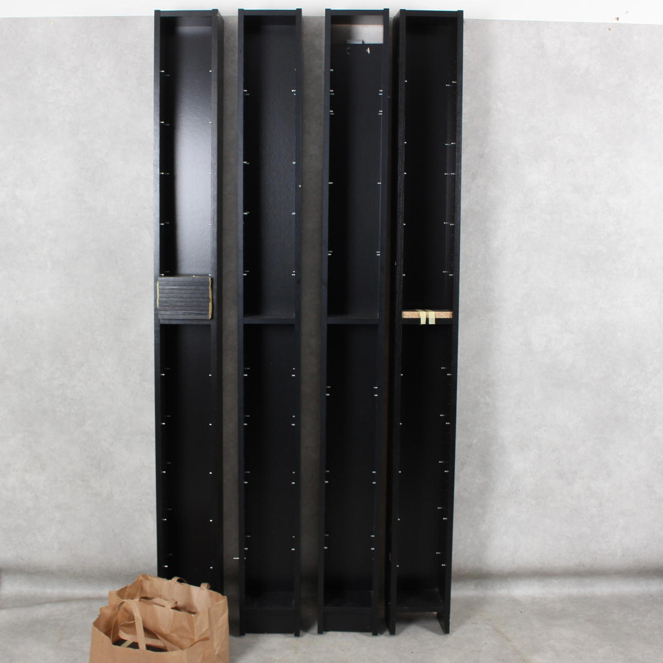 CD SHELVES, 4 pcs. modern manufacturing.