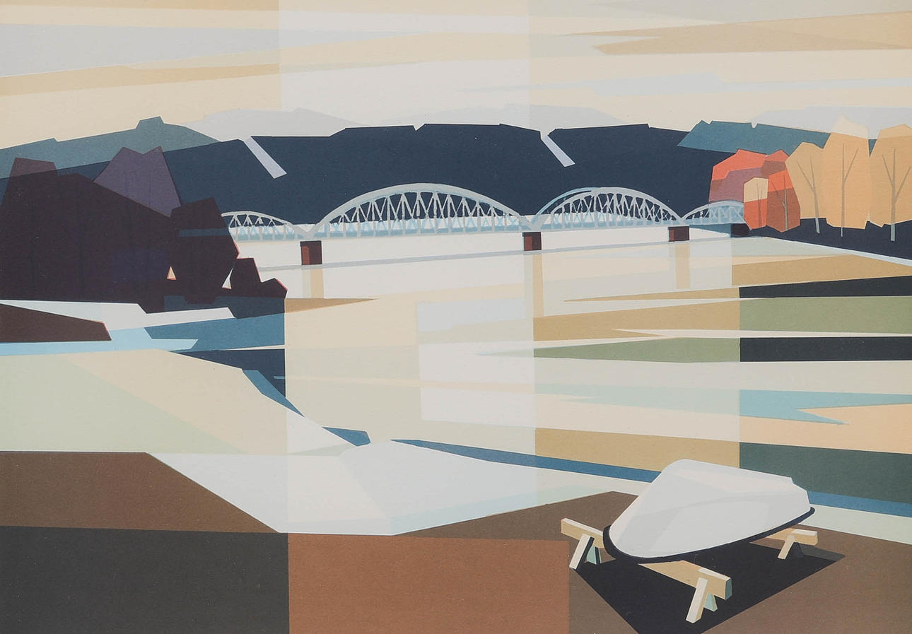 GUNNAR VON GEGERFELT. lithograph, numbered 240/290, signed.