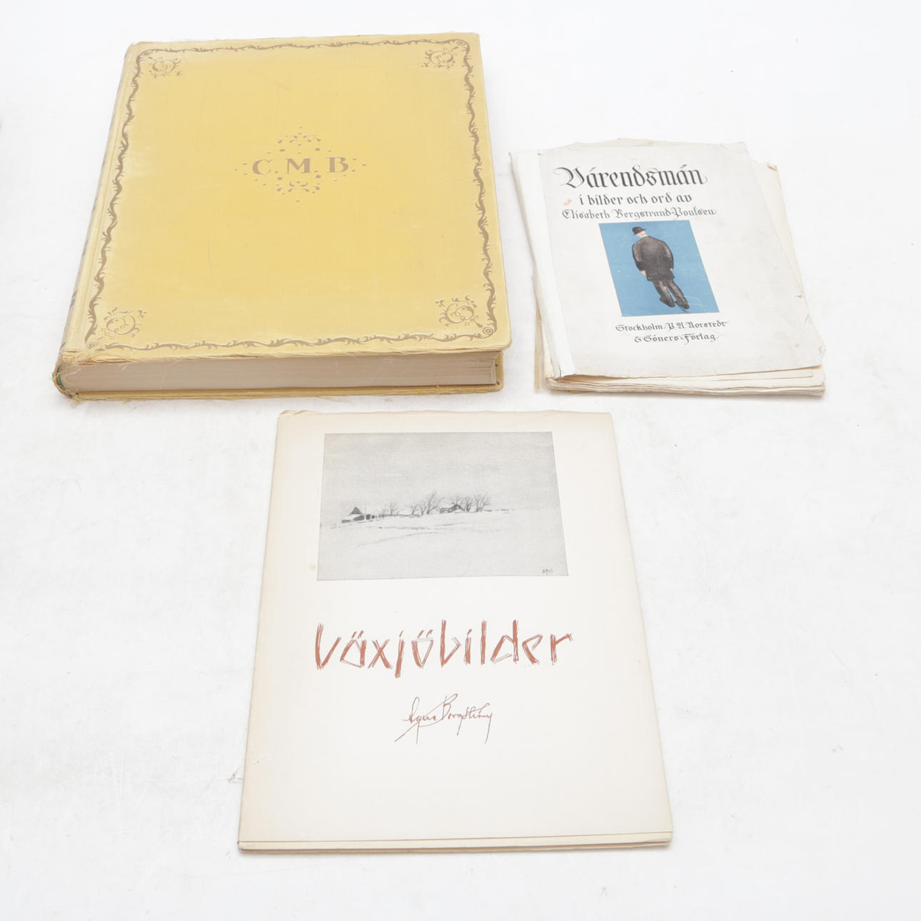 LIBROS, 3 partes, C M Bellman, Värendh, Växjö.