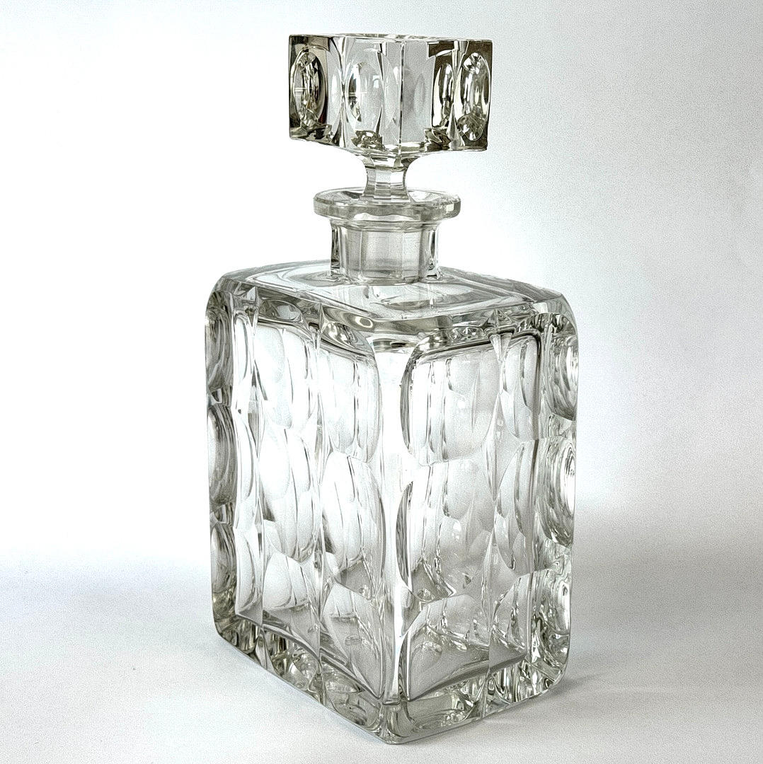 MOSER 'IS' SPIRITUSKRYSTALKARAFFEL.