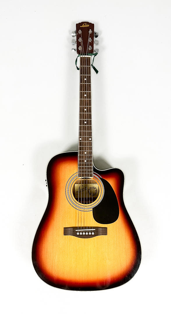 HALBAKUSTIKGITARRE, Levin W20CESB, China.