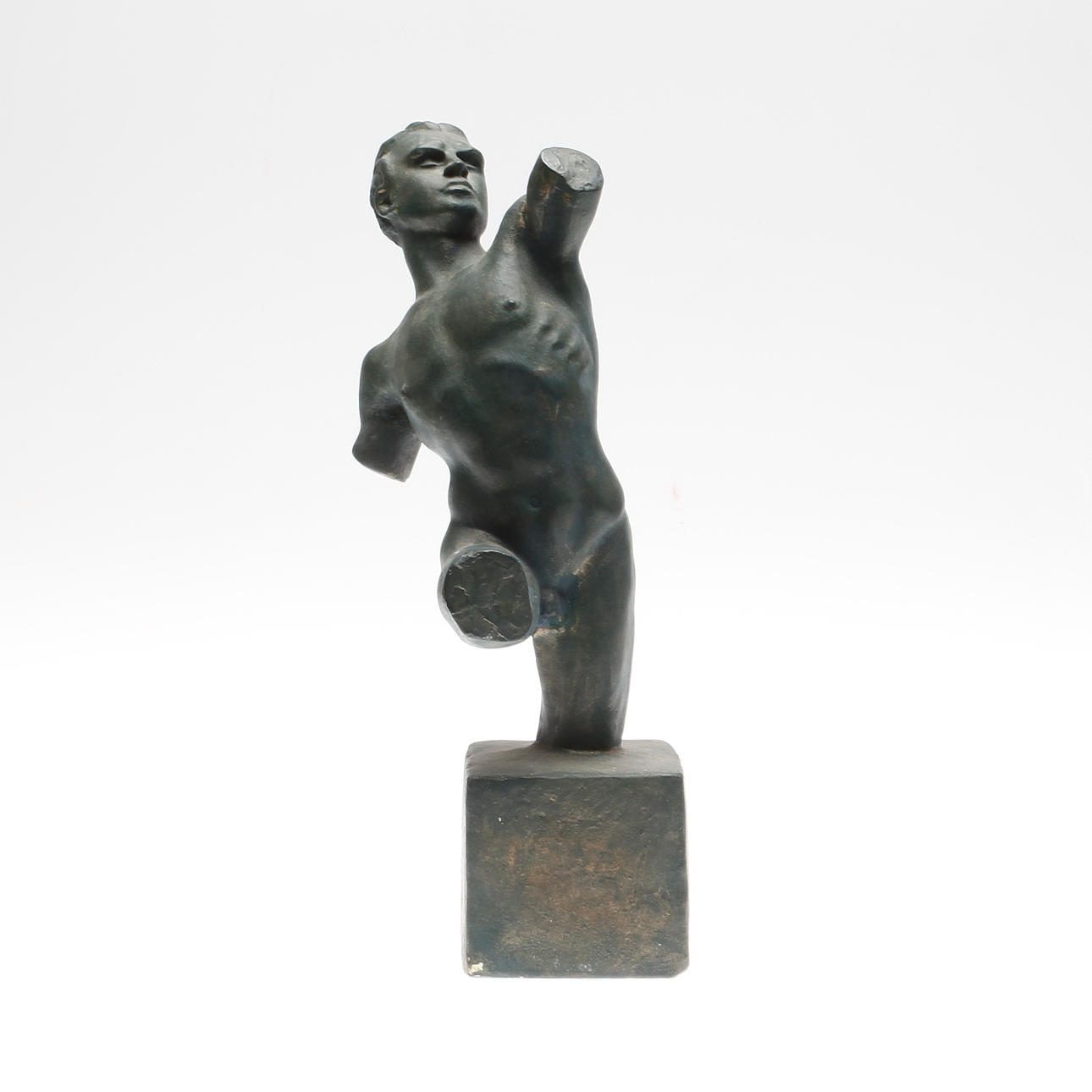 CARIN NILSON(1884-1973). Skulptur, gips, signerad.