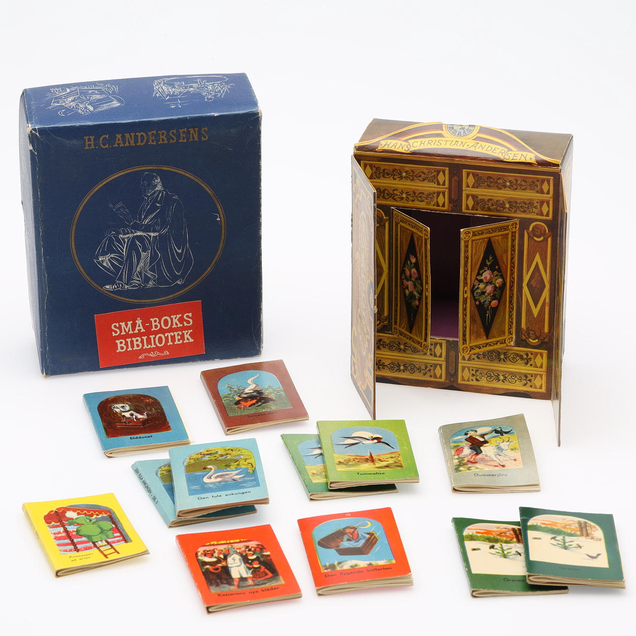 SAGOBIBLIOTEK, H C Andersen, Danmark, 1900-talets mitt.