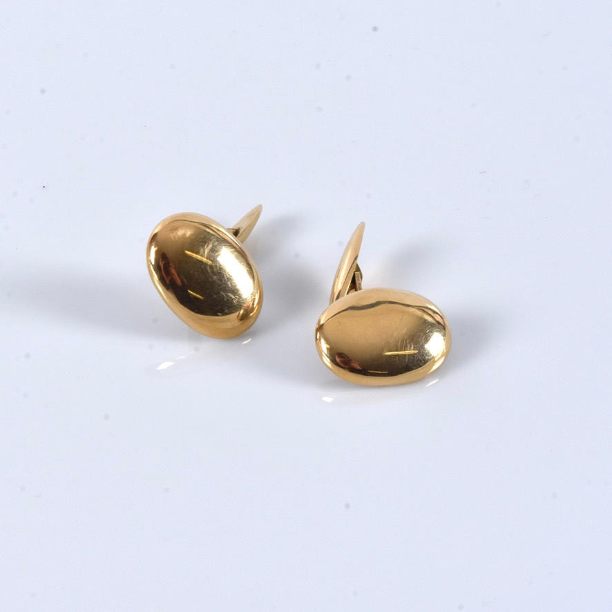 Cufflinks, a pair, 18K.
