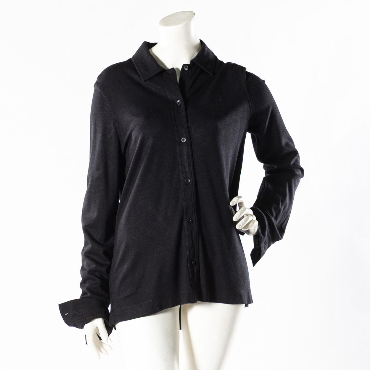 TOTEME, skjorte, top, „Jersey Button Shirt“, str. M.