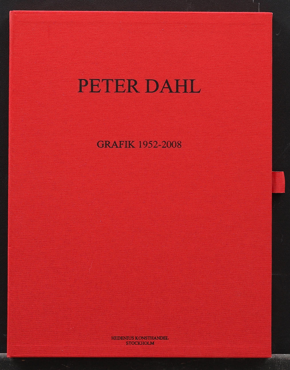 PETER DAHL. Graphic 1952-2008, folder, Hedenius Konsthandel.