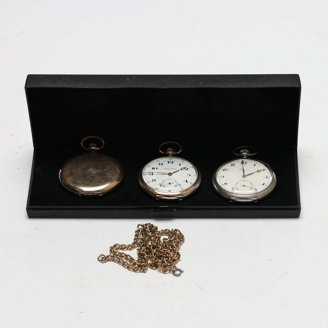 POCKET WATCH. 3 pcs.