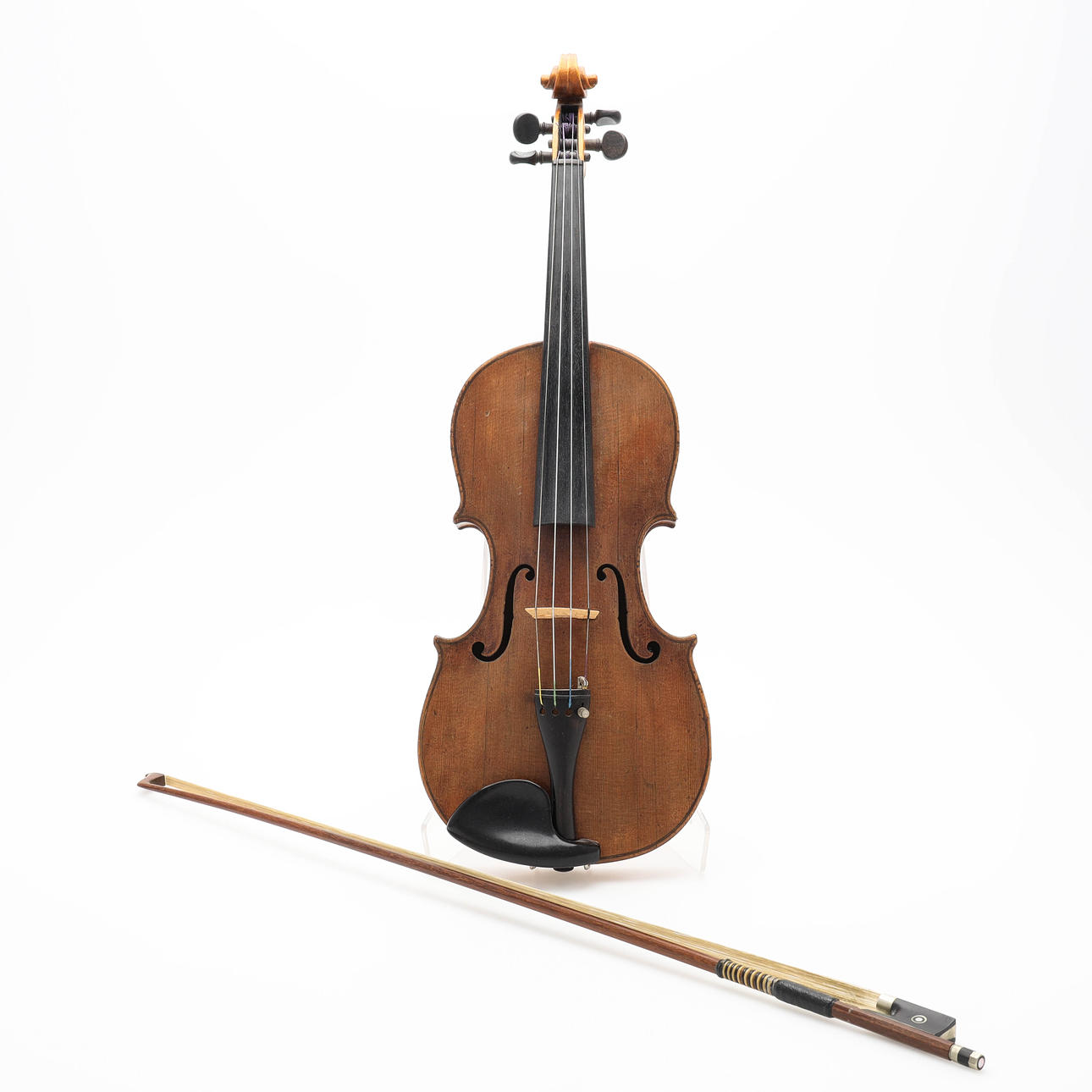 Violin with STRÅKE, in a case, string Wittmer, first half of the 20th century.