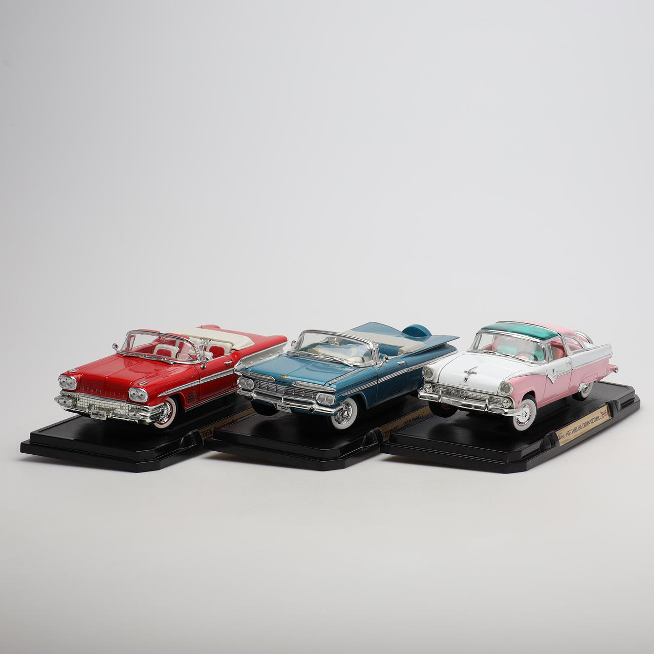 Modelbiler, 3 stk., Road Signature.