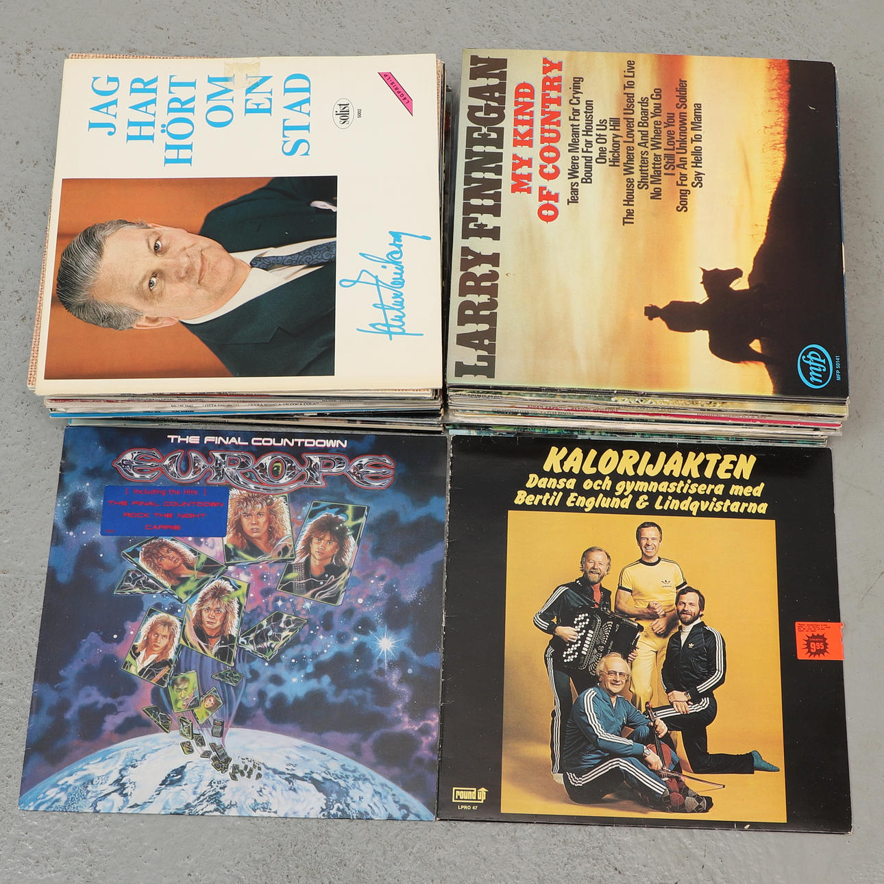 VINYL RECORDS, 63 LP.