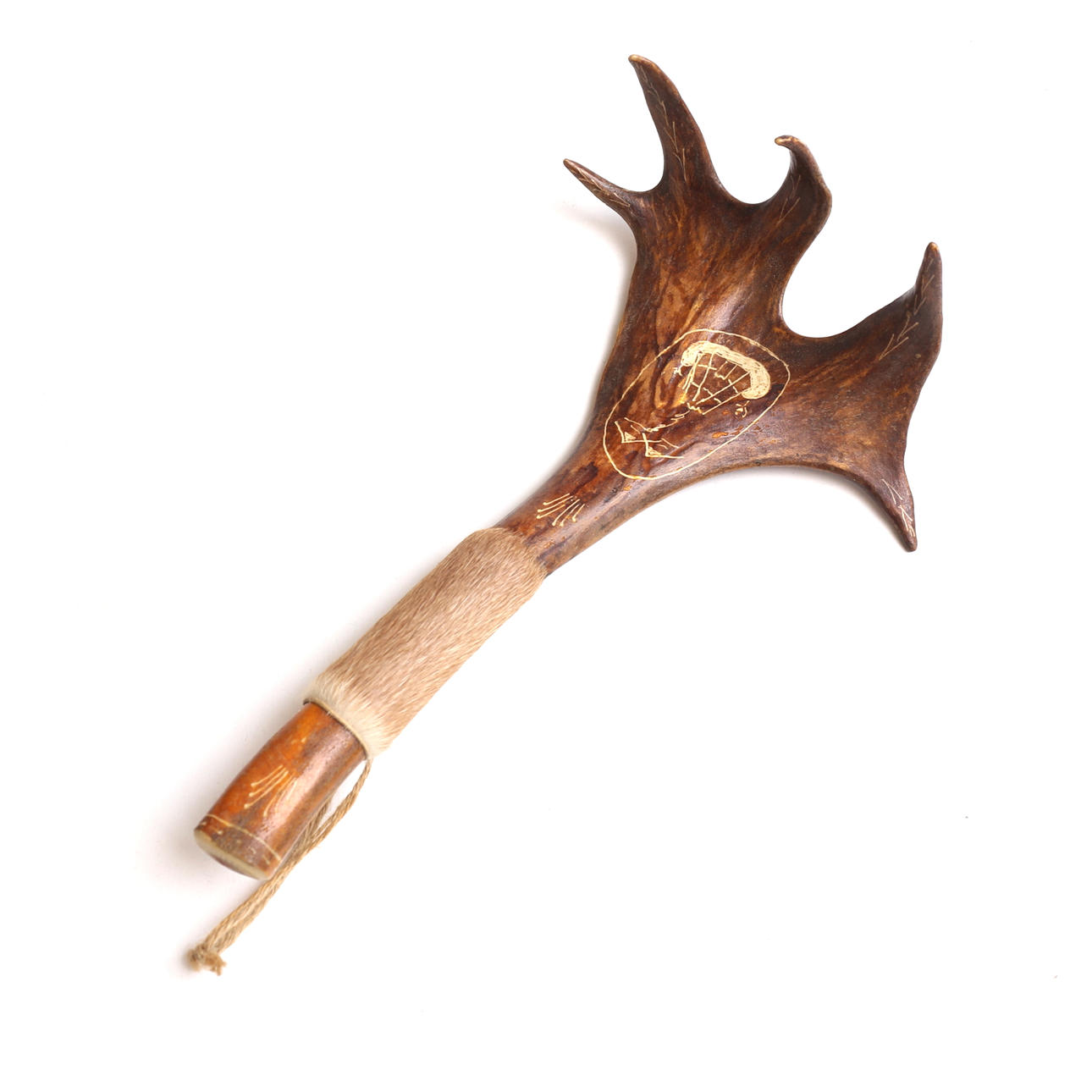 SAMEKNIV, renhorn, märkt "Mälen", 1900-tal.