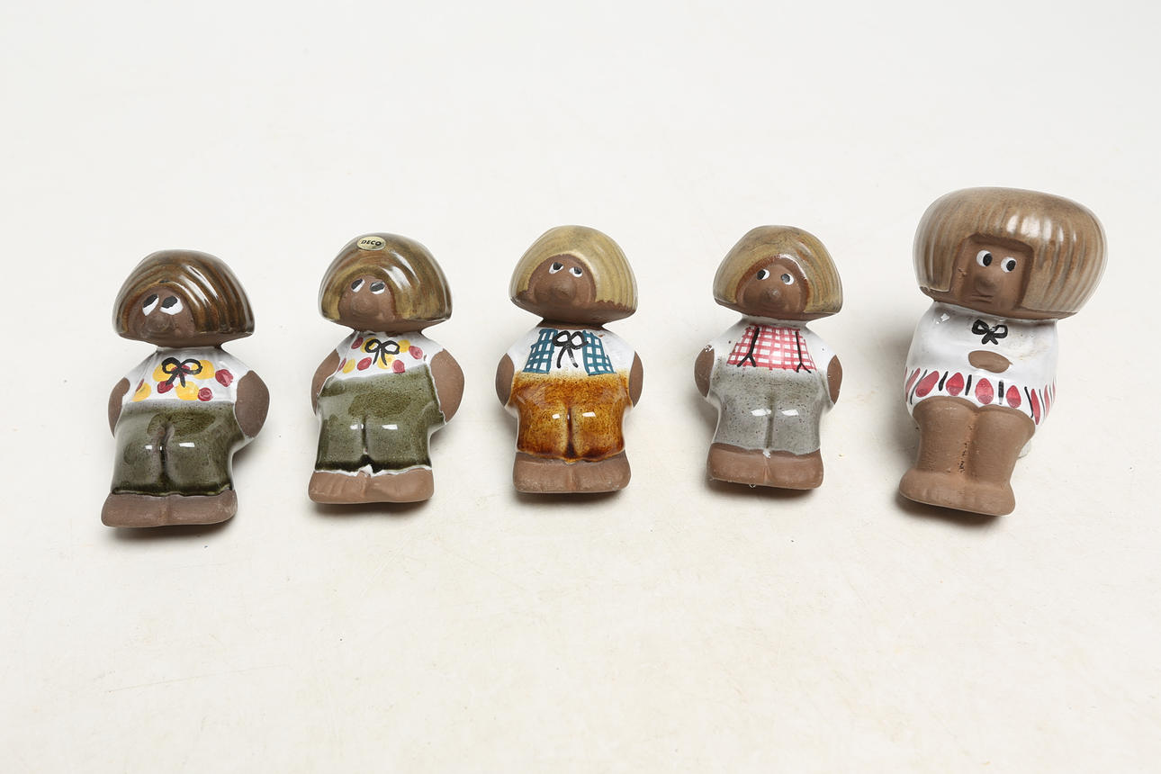 KURT NILSSON. TROLLS, 5 st, DECO, Hälsingborg.