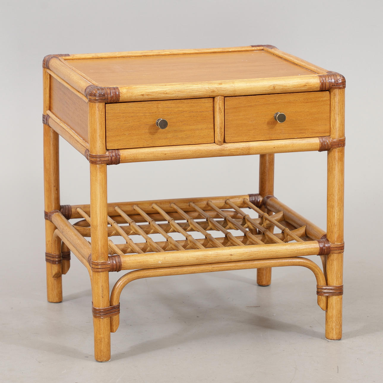 BEDSIDE TABLE, Dux, 1970s.