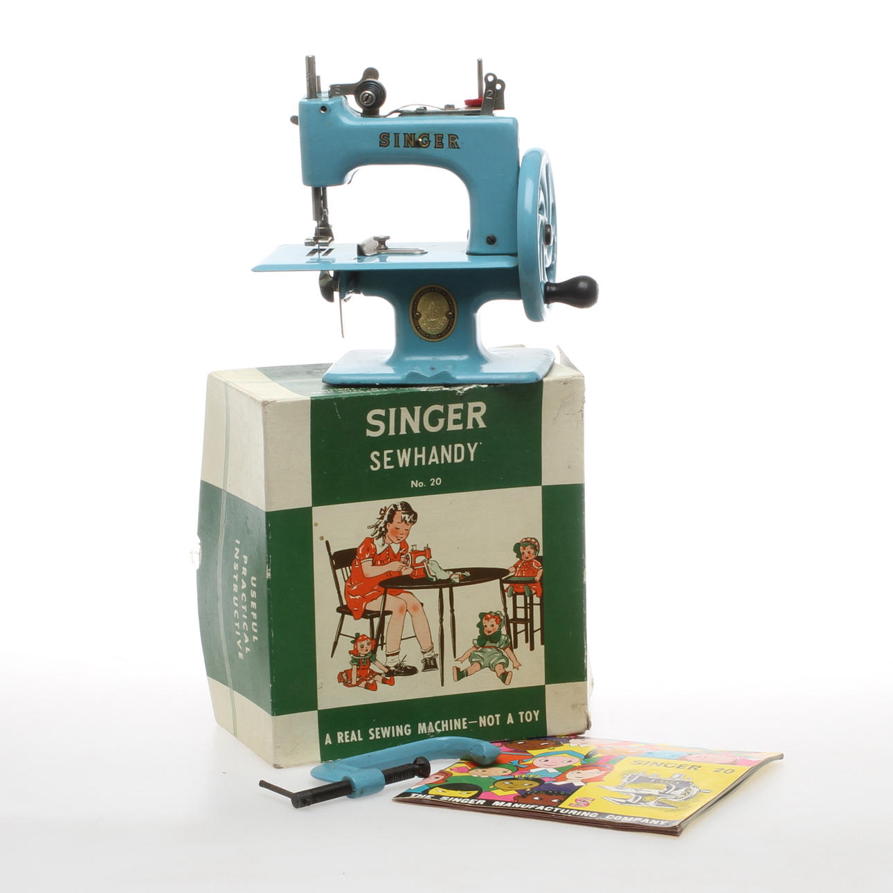 BARNSYMASKIN, Singer, märkt "Made in Italy", 1900-talets andra hälft.