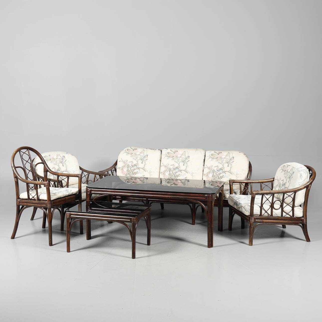 SOHVASETTI, 6 osaa, rottinki.