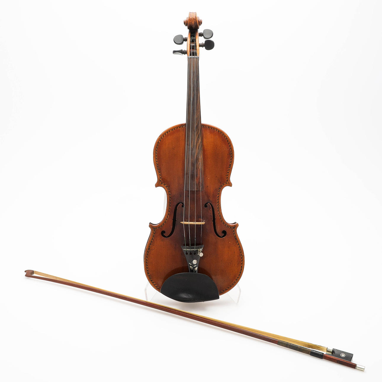 Violin with string, with case, string August Thoma, violin Giovanni Vitale, Naples, Italy, 1887.