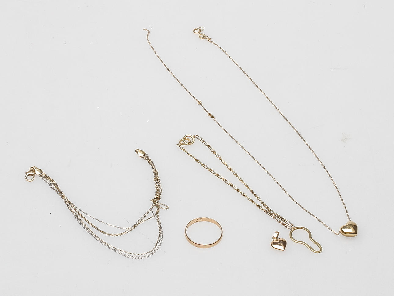 GULDSMYCKEN, 18k guld, vikt ca 7,9 gr.