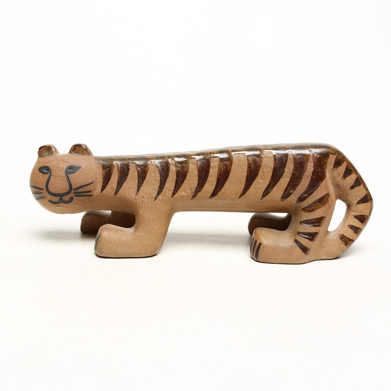 LISA LARSON. A ceramic TIGER, Gustavsberg.