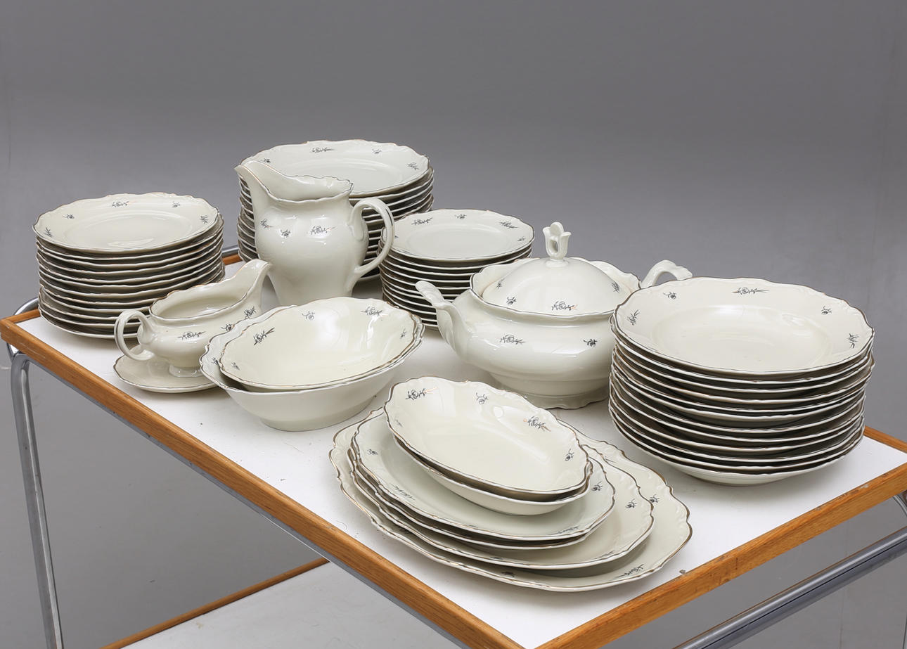 DINNERWARE, about 50 pieces, porcelain, Karlskrona.