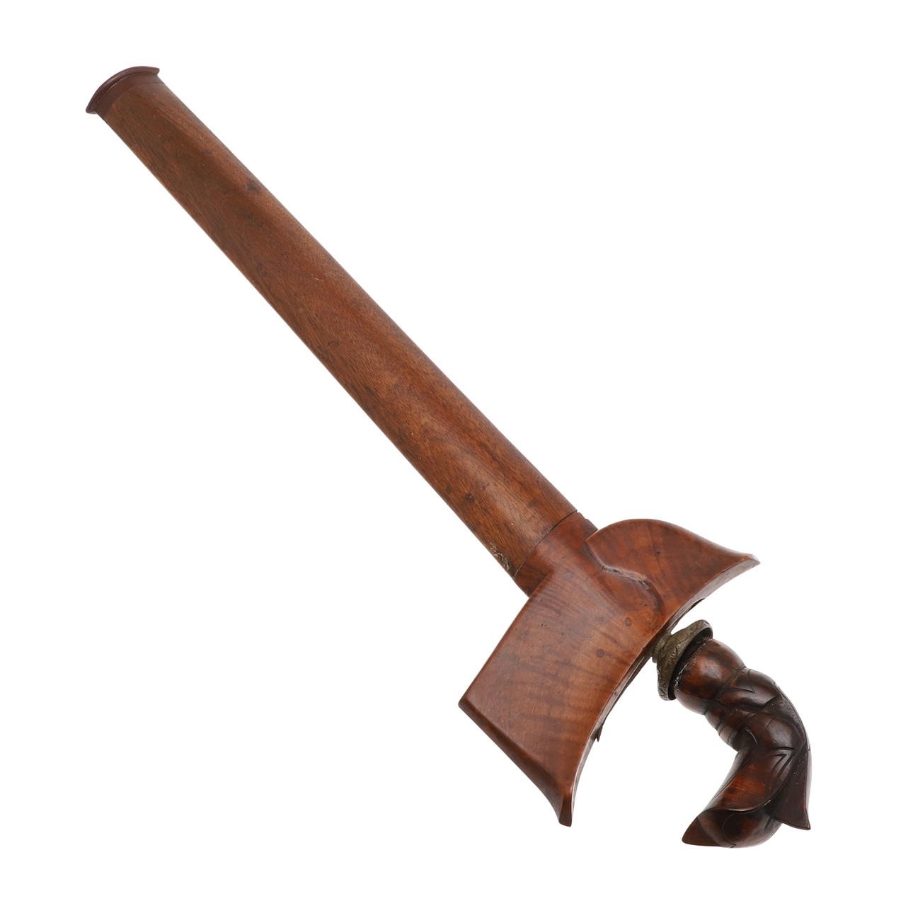 A PERAK FORM KRIS AND SCABBARD. Weapons & Militaria - Edged weapons ...