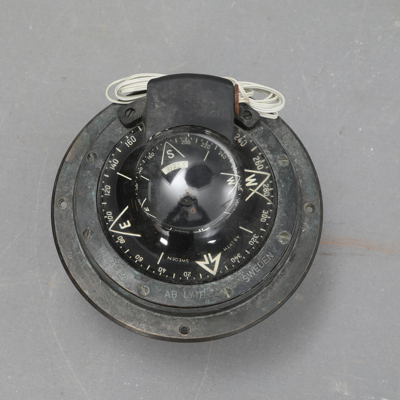 BOAT COMPASS, AB Lyth, Sweden.