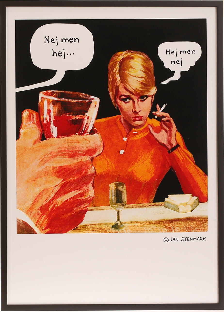 JAN STENMARK. After, Ramad records, “No but...”.