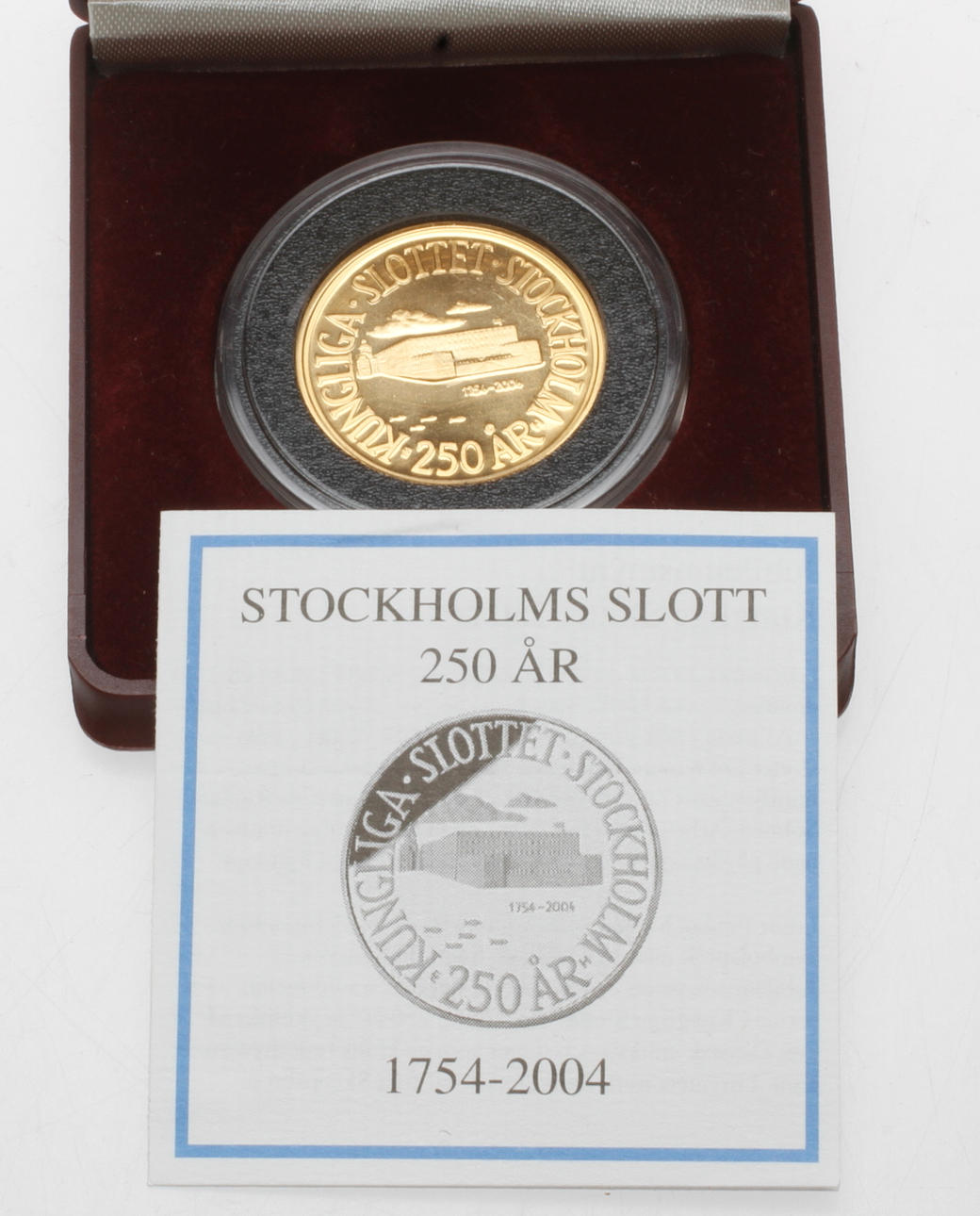 JUBILEUMSMYNT, 900/1000 guld, vikt 12 gr.