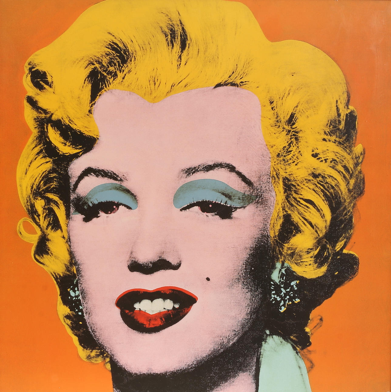 ANDY WARHOL. After, poster, Marilyn.