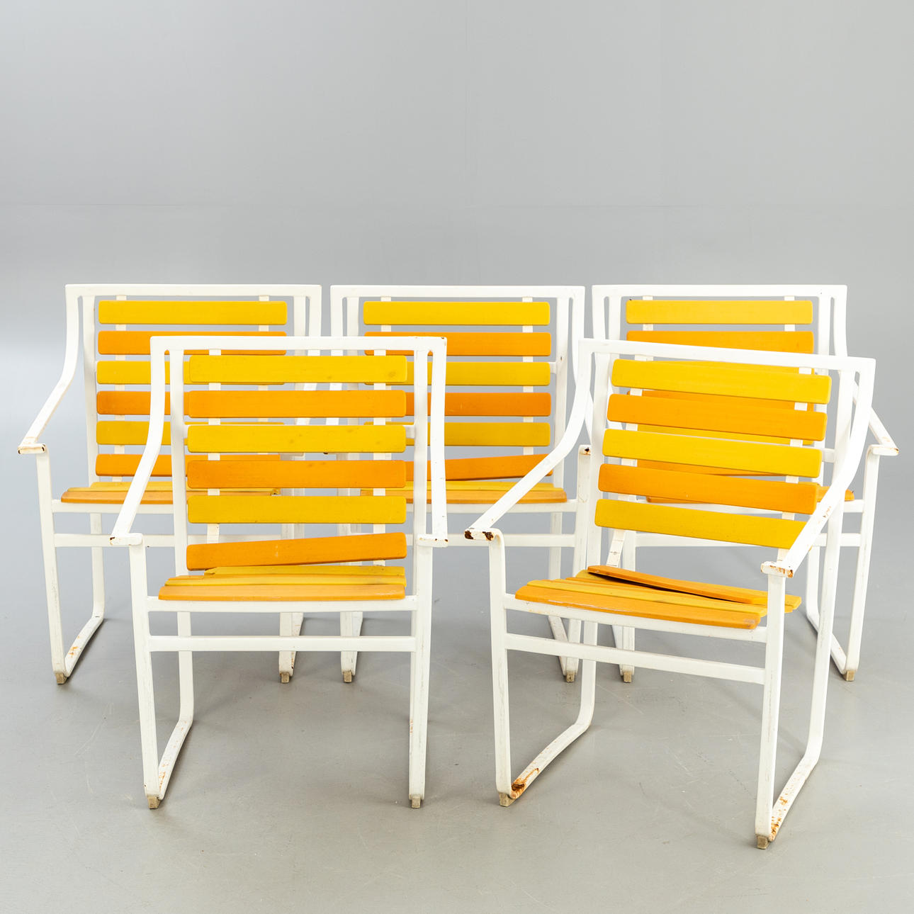 Samsonite, garden chairs, 1960-1970s (5).