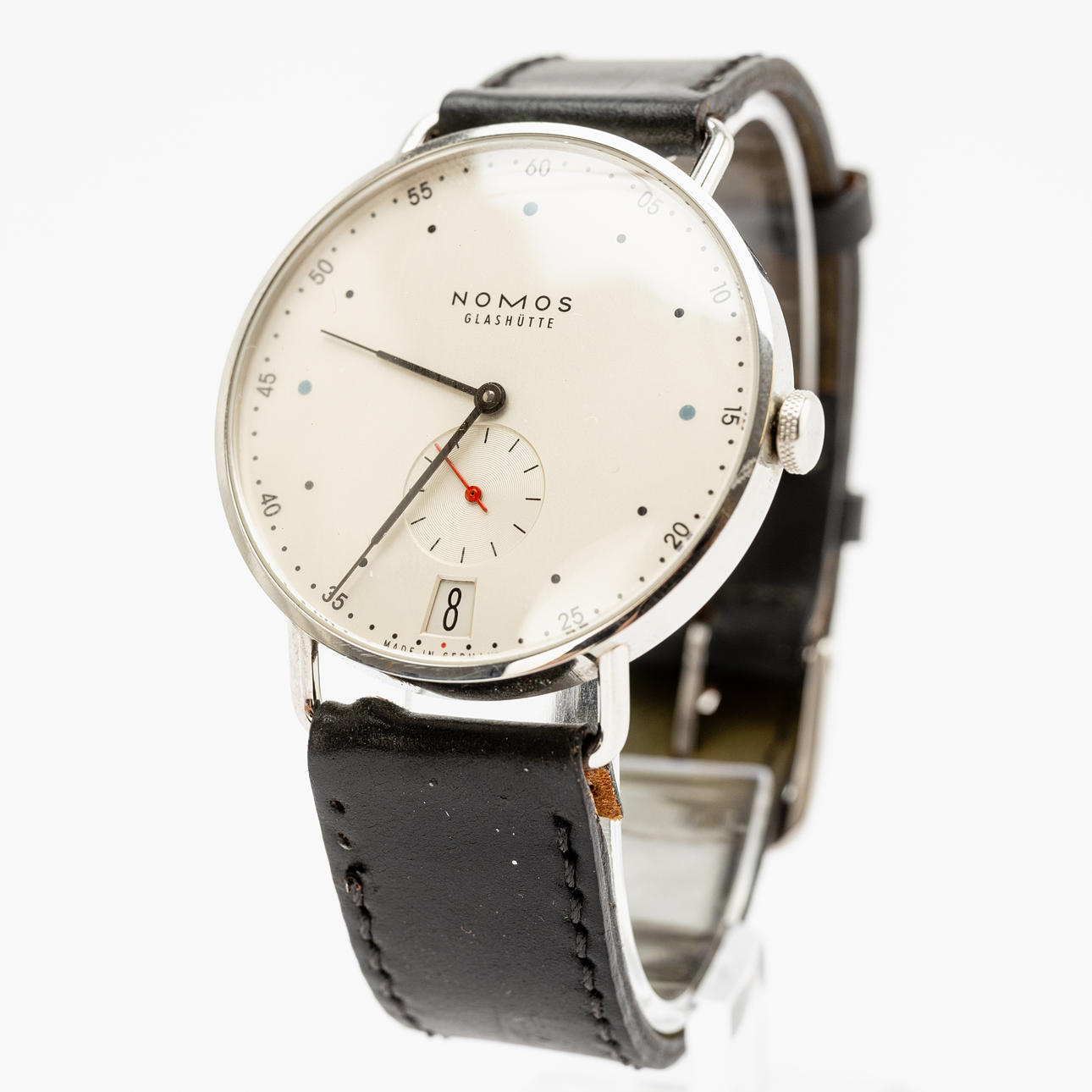 Nomos wristwatch.