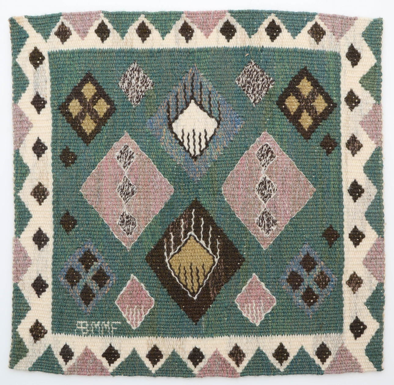 MÄRTA MÅÅS-FJETTERSTRÖM. Tissue, “Knoppen”, monogram signed AB MMF.