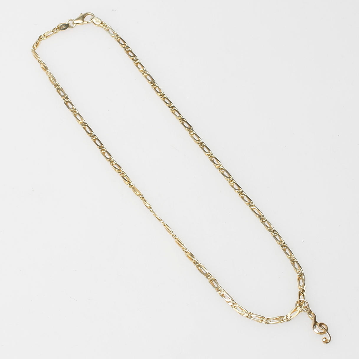 HALSBAND, 14k guld, vikt ca 12,3 gr.