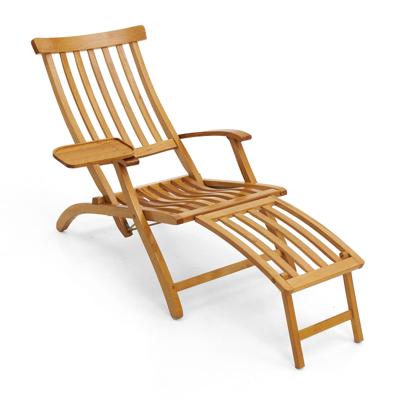 DECK CHAIR, BROGRENS, with serving tray, branded.