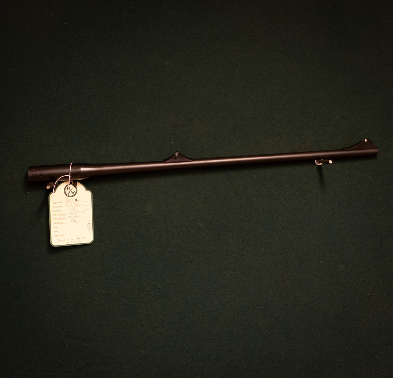 Pipe Blaser Model R8 Kal. 375 Ref. No.: R/017097 SE3531462 Incl. End piece head Model Magnum Part no.: RB017397 SE3531466.